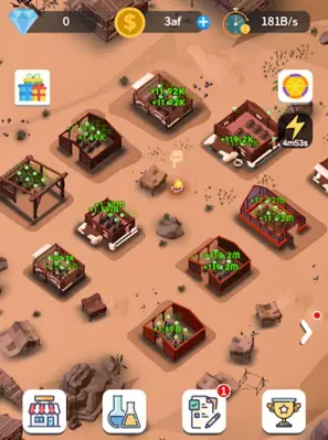 Idle Desert City android App screenshot 5