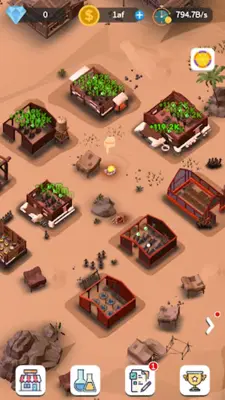 Idle Desert City android App screenshot 6